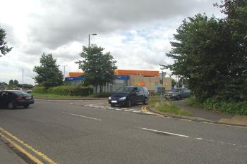 The car wash is the site of the Lion Beerhouse